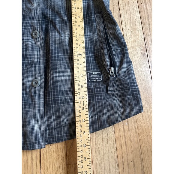 Nike Storm Fit Women's Bellevue Snowboarding Jacket Gray Plaid Full Zip Medium - Picture 8 of 9